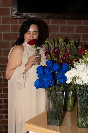 Portrait captured during an upscale NFWA event in San Francisco photographed by Raymond C. Hansell Photography.