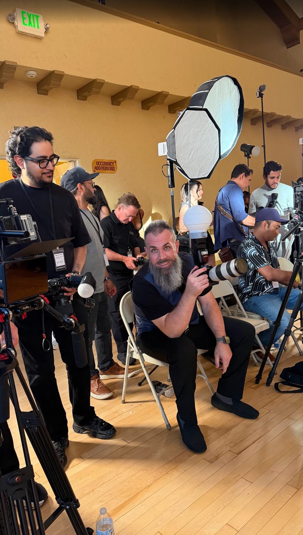 Behind-the-scenes fashion event coverage by Raymond C. Hansell Photography in California.