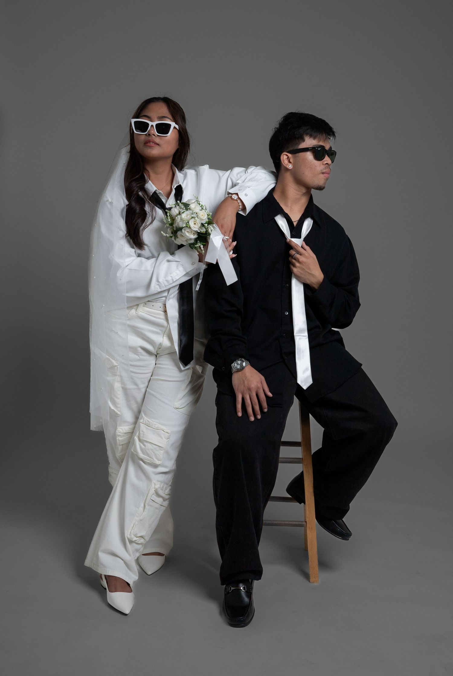 Prenup photoshoot captured in Sana Studio located in leamington ontario