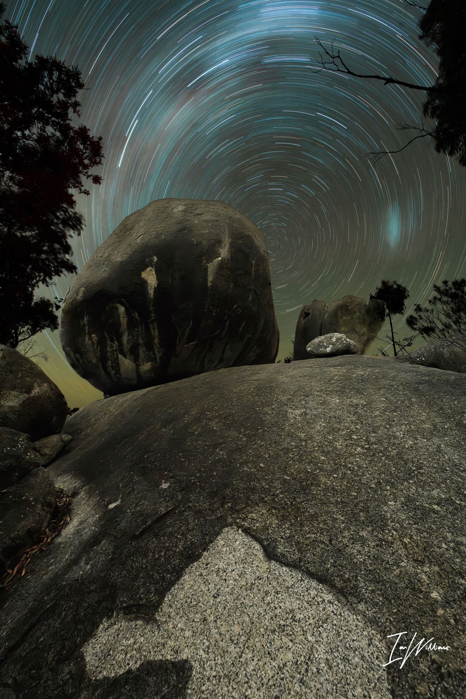 Star trails Namadgi National Park