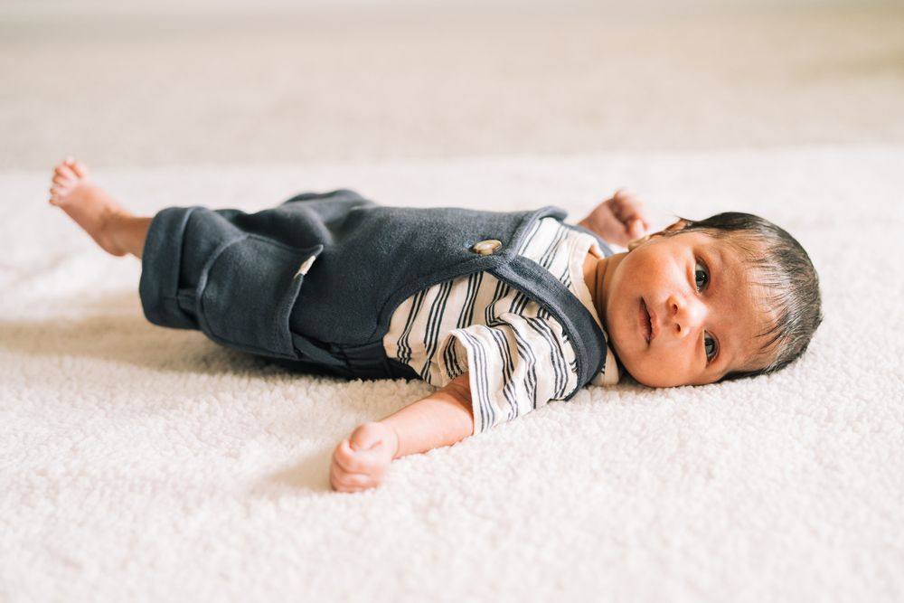 At home newborn and family portraits. Photography by Two Birds. Lockport, Illinois Photographer.