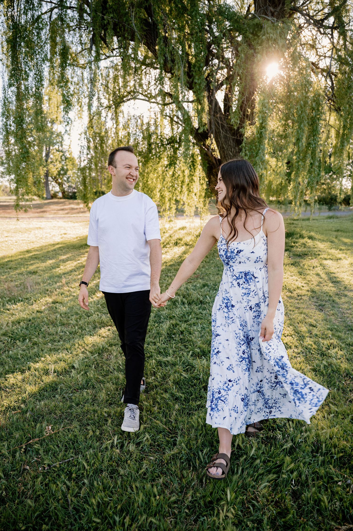 Summer engagement photos in Tri-Cities, WA