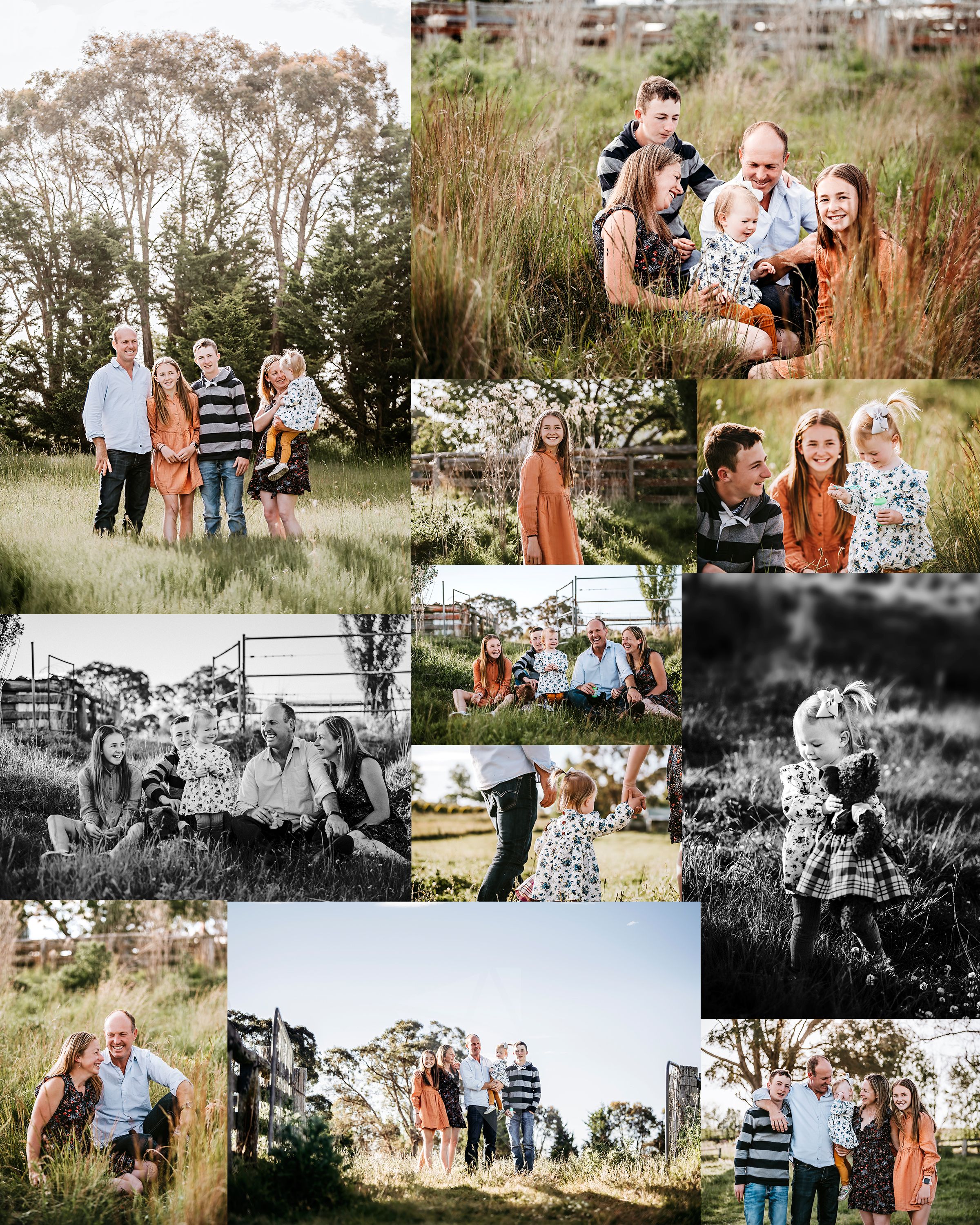 Rural family session Glen Innes NSW