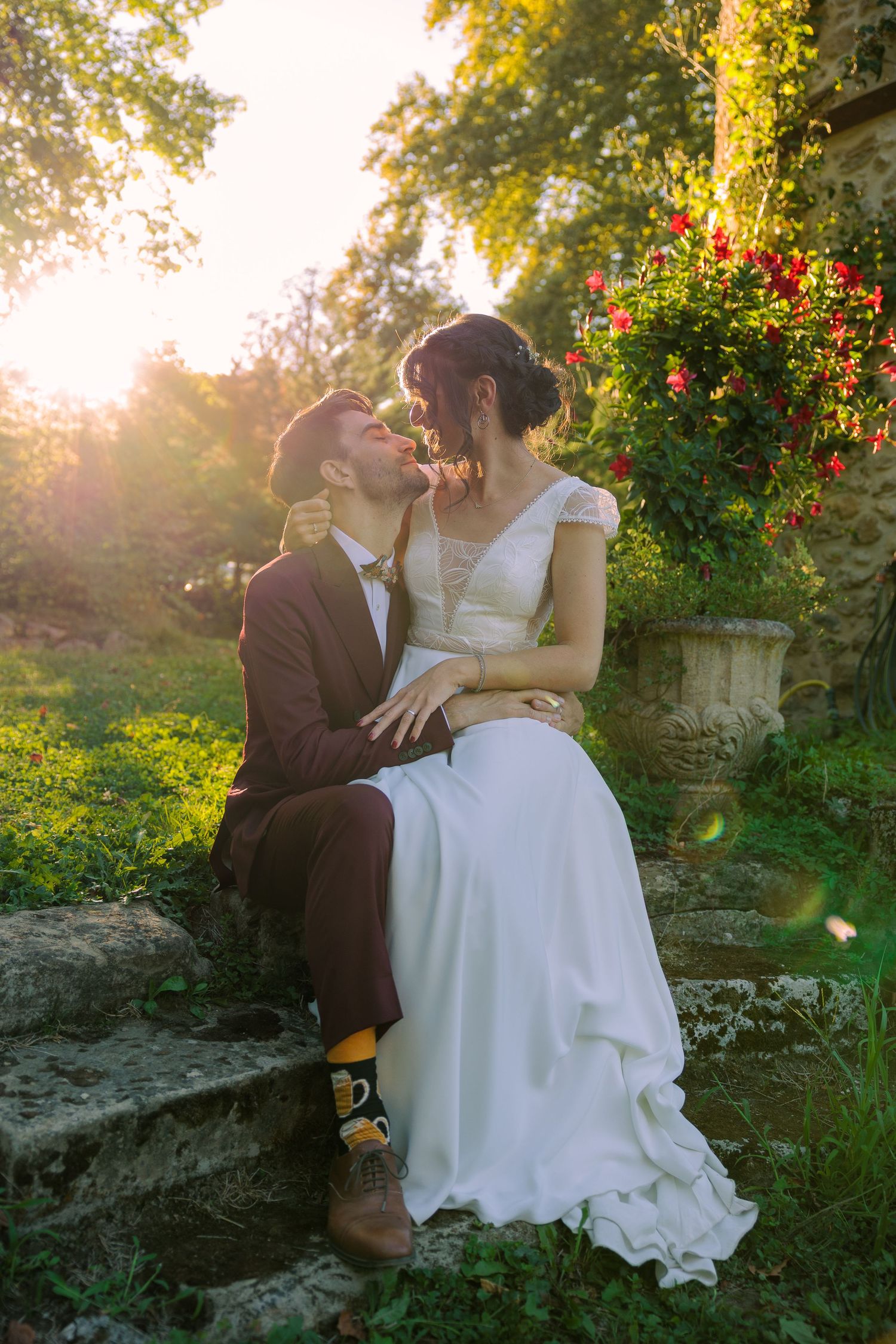 Photo prise par Marie Defelix Photography, photographe de mariage, couple et portrait à Bordeaux et Grenoble.