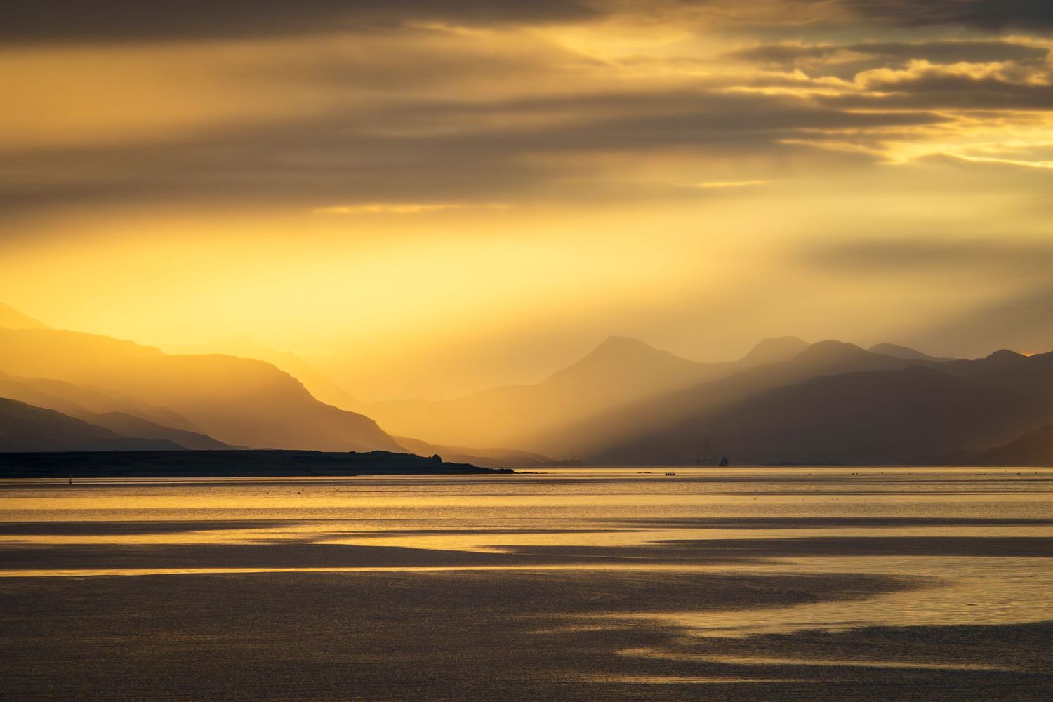 Sunrise at Broadford, Isle of Skye