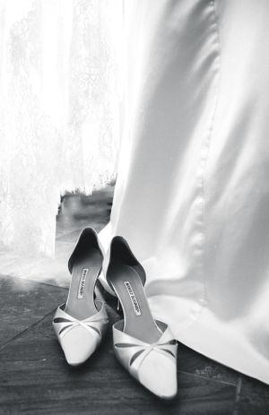Monolo Blahnick, Wedding Photographer, Shoes, Gown, Details, Bridal Portrait