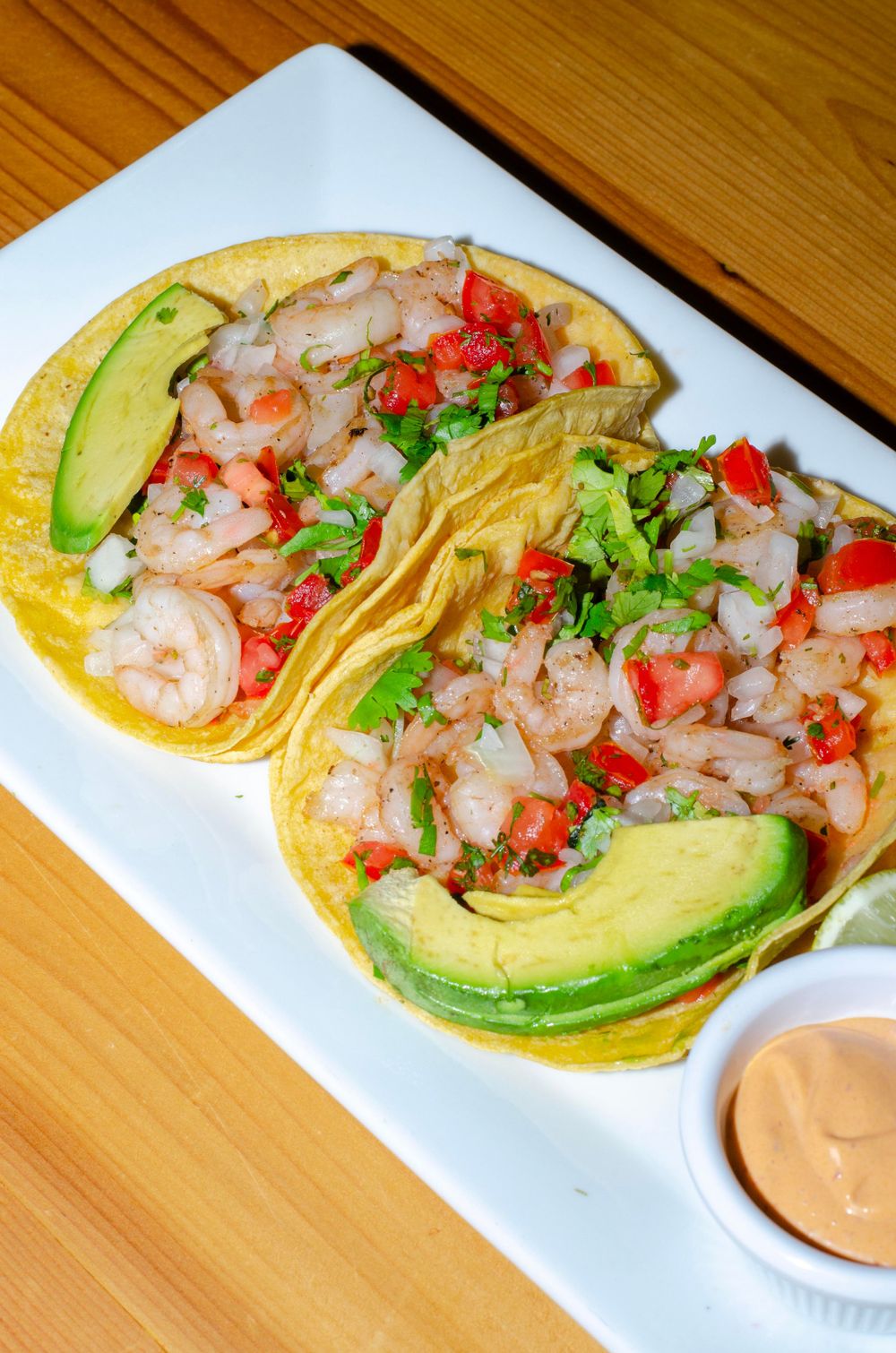 shrimp tacos