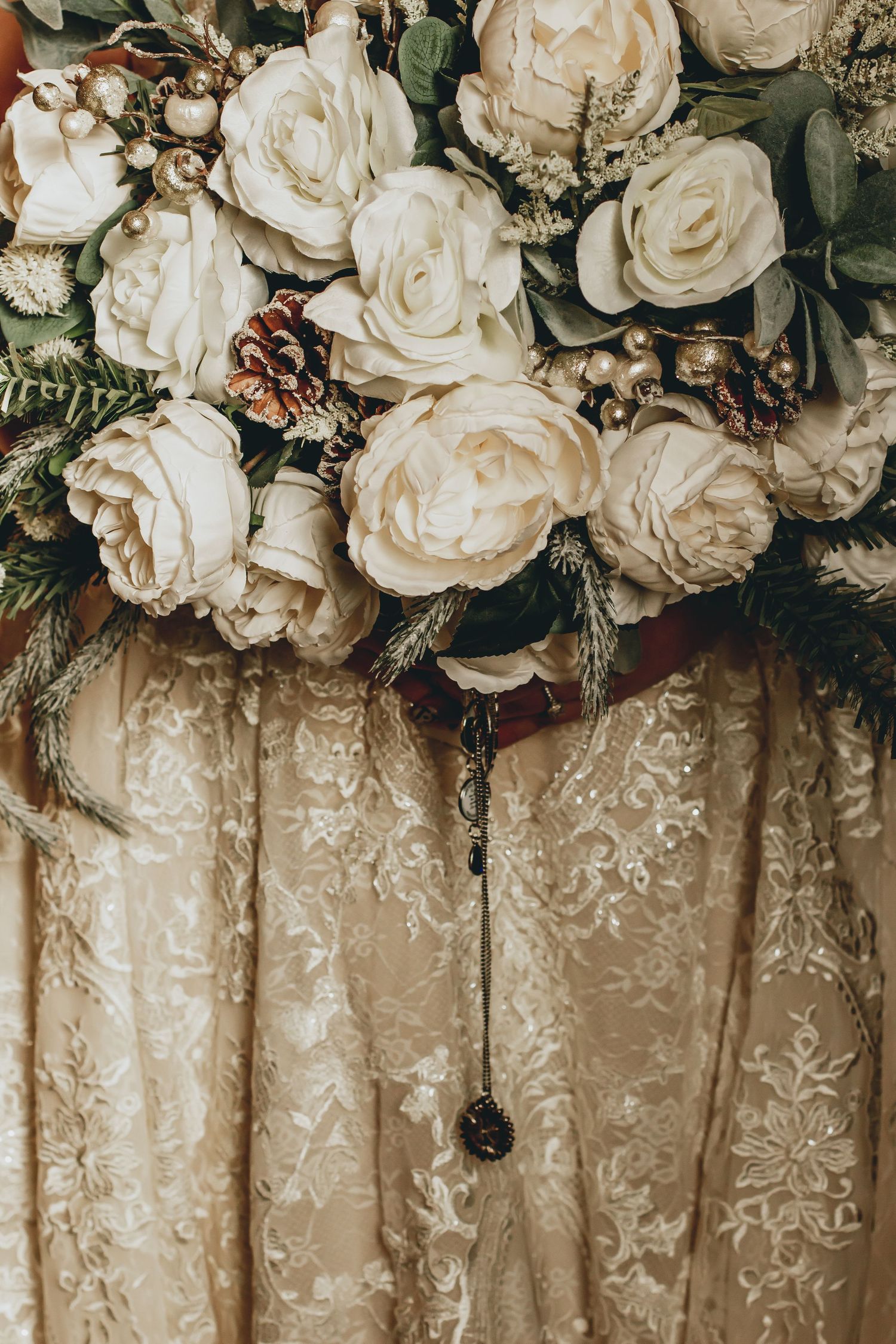 wedding portraits wedding boquet