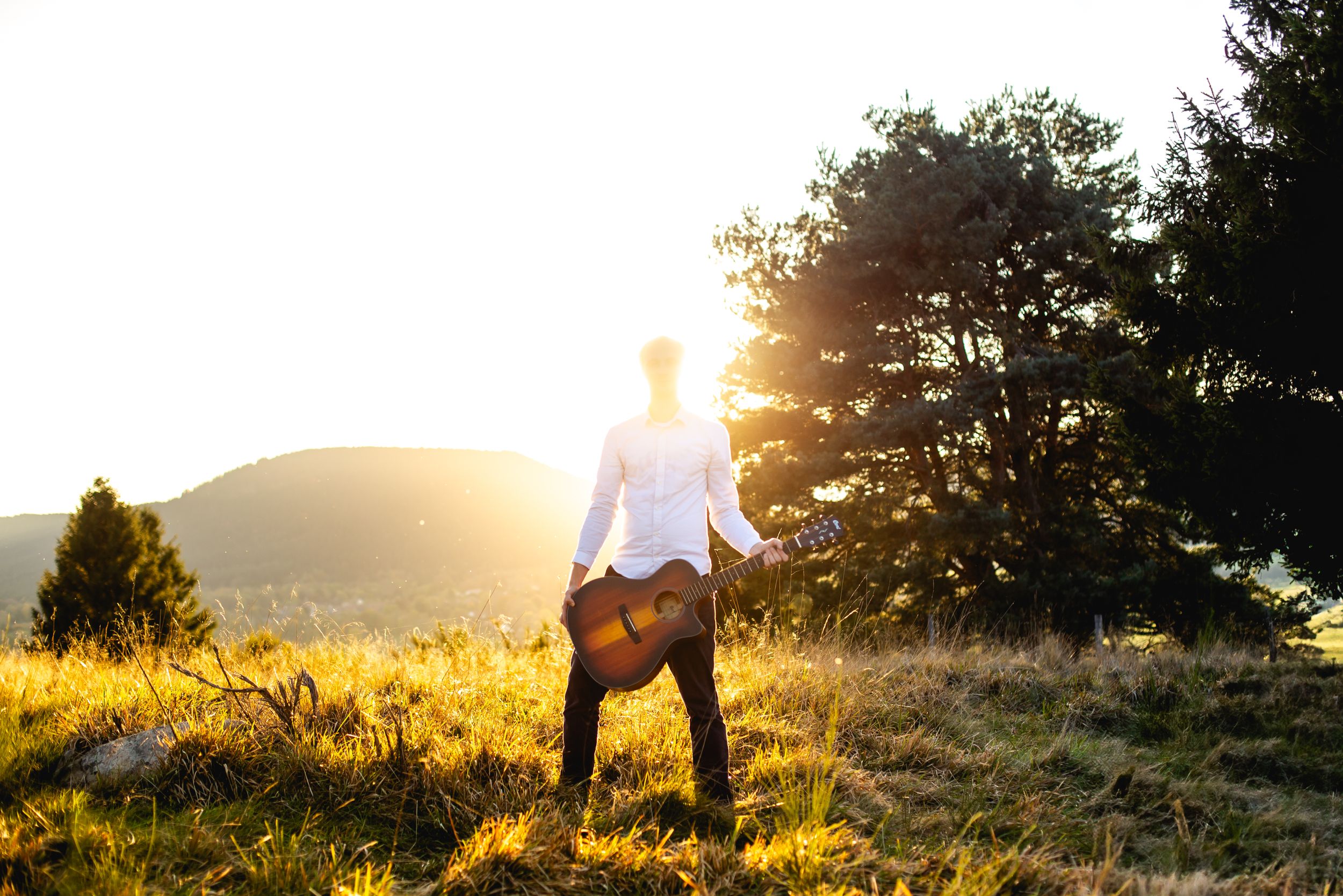 Photographie pour album de musicien artiste