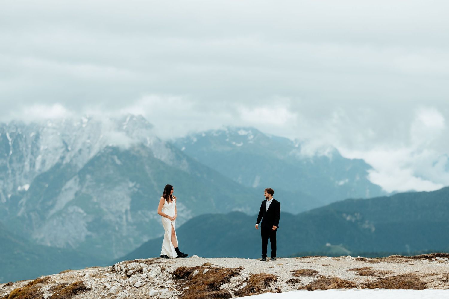 Wedding Elopement in Italy, Dolomites. Cadini Di Misurini