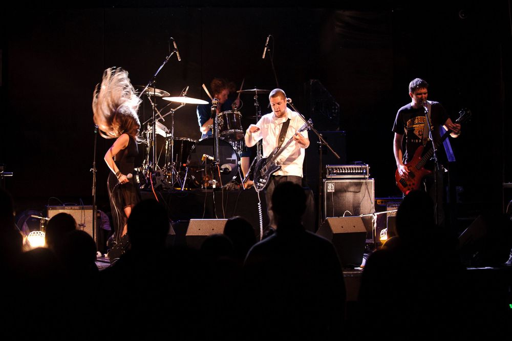 Black Wing Halo, the band, playing at the Bowery Ballroom NYC