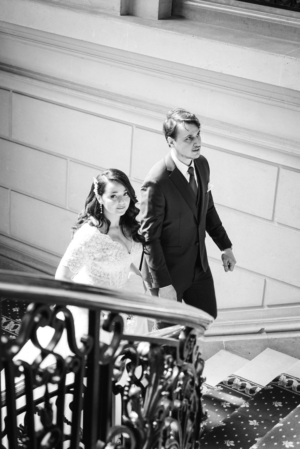 Photo de mariage, couple photographié par Chloé Cabanes