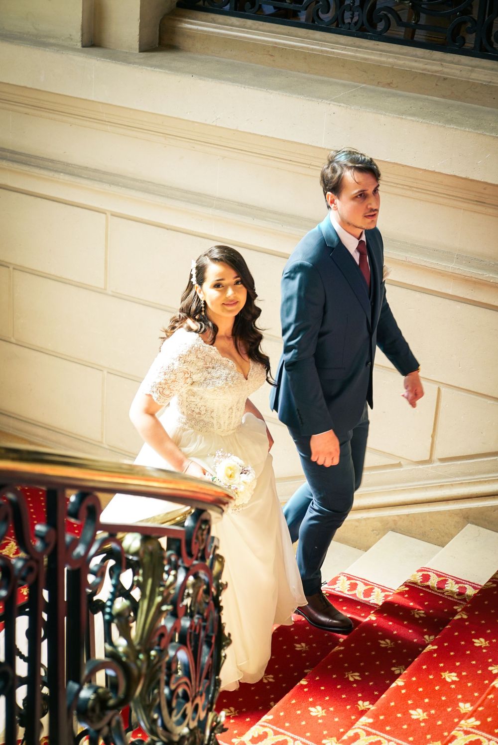 Photo de mariage, couple photographié par Chloé Cabanes