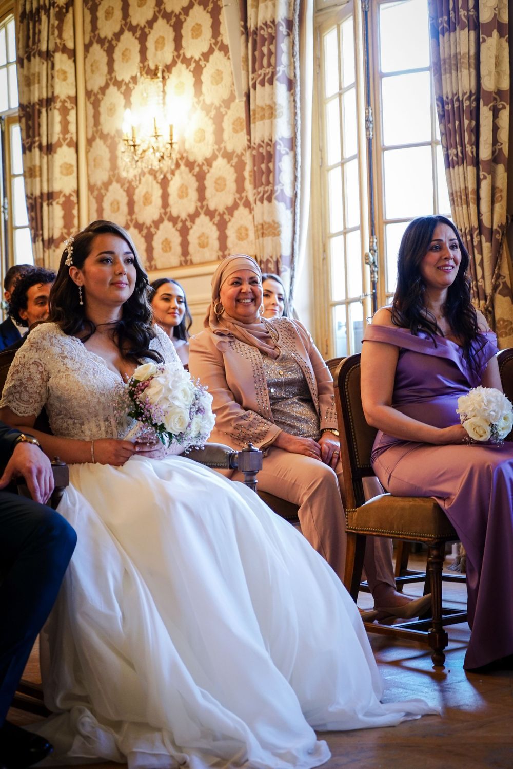 Photo de la cérémonie de mariage, reportage par Chloé Cabanes