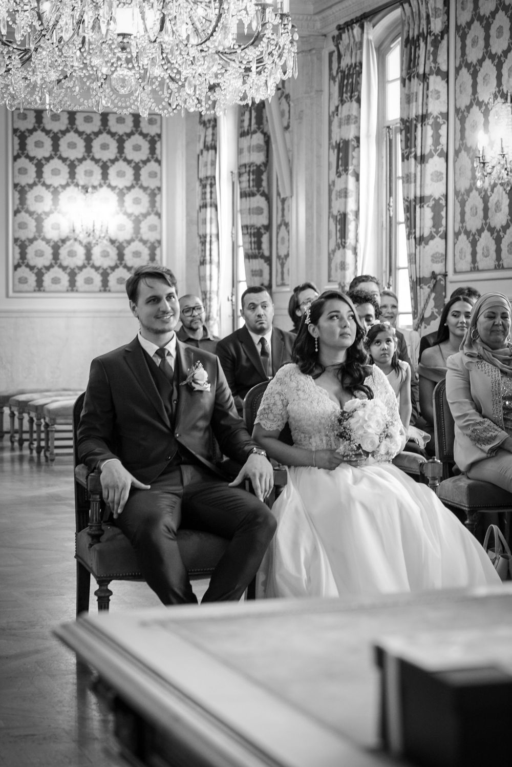 Photo de la cérémonie de mariage, reportage par Chloé Cabanes