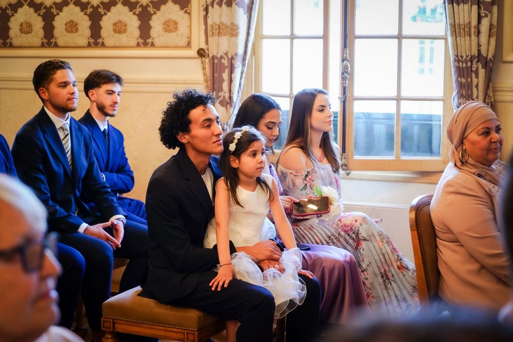 Photo de la cérémonie de mariage, reportage par Chloé Cabanes