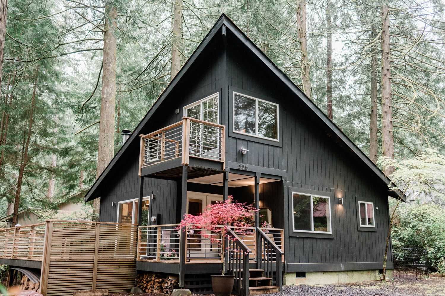 cabin on Harstine Island
