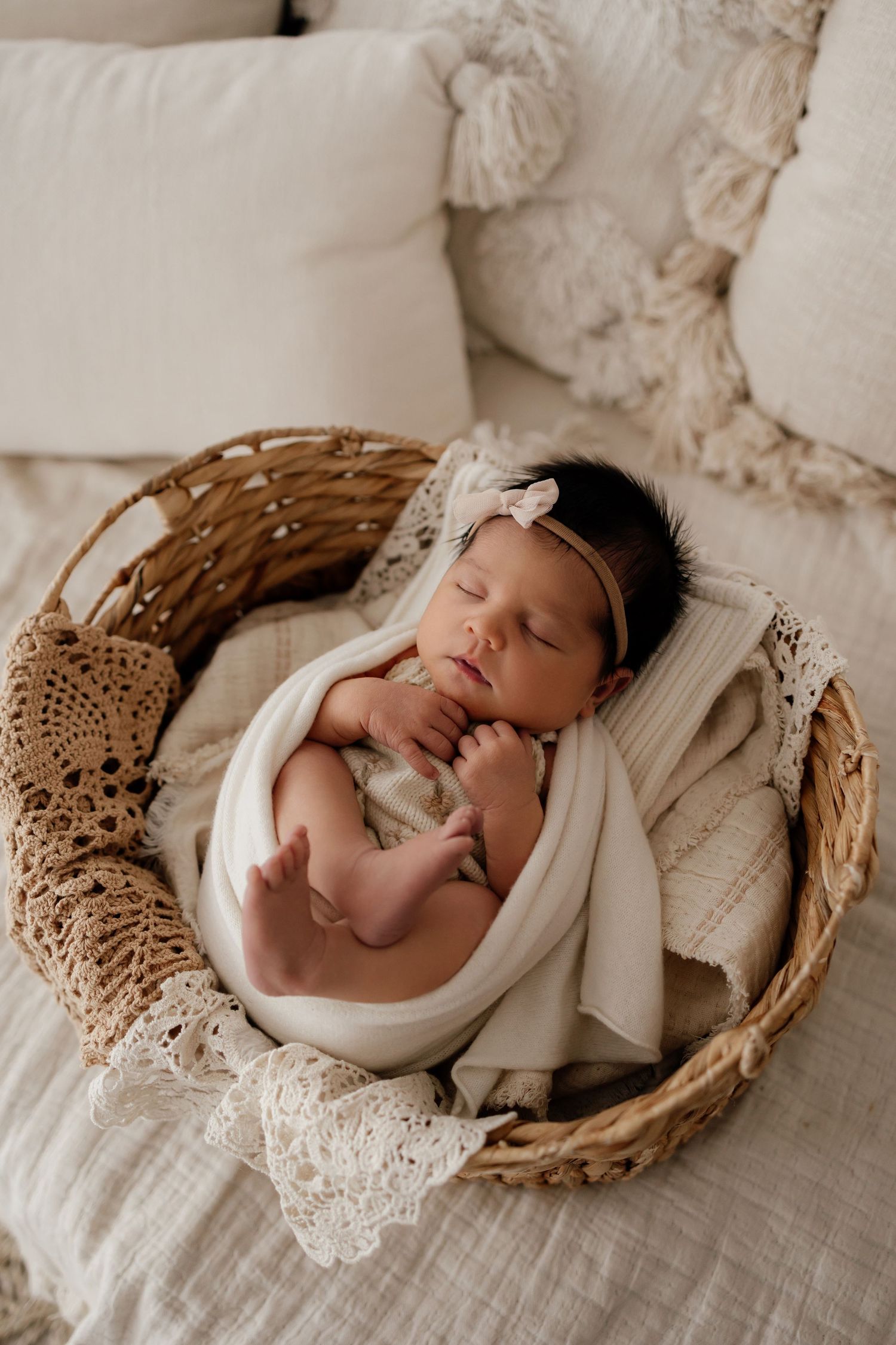 utah newborn posed photoshoot