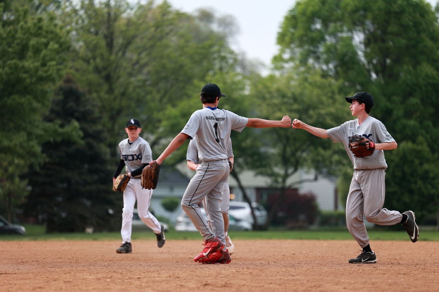 Park District baseball in Park Ridge