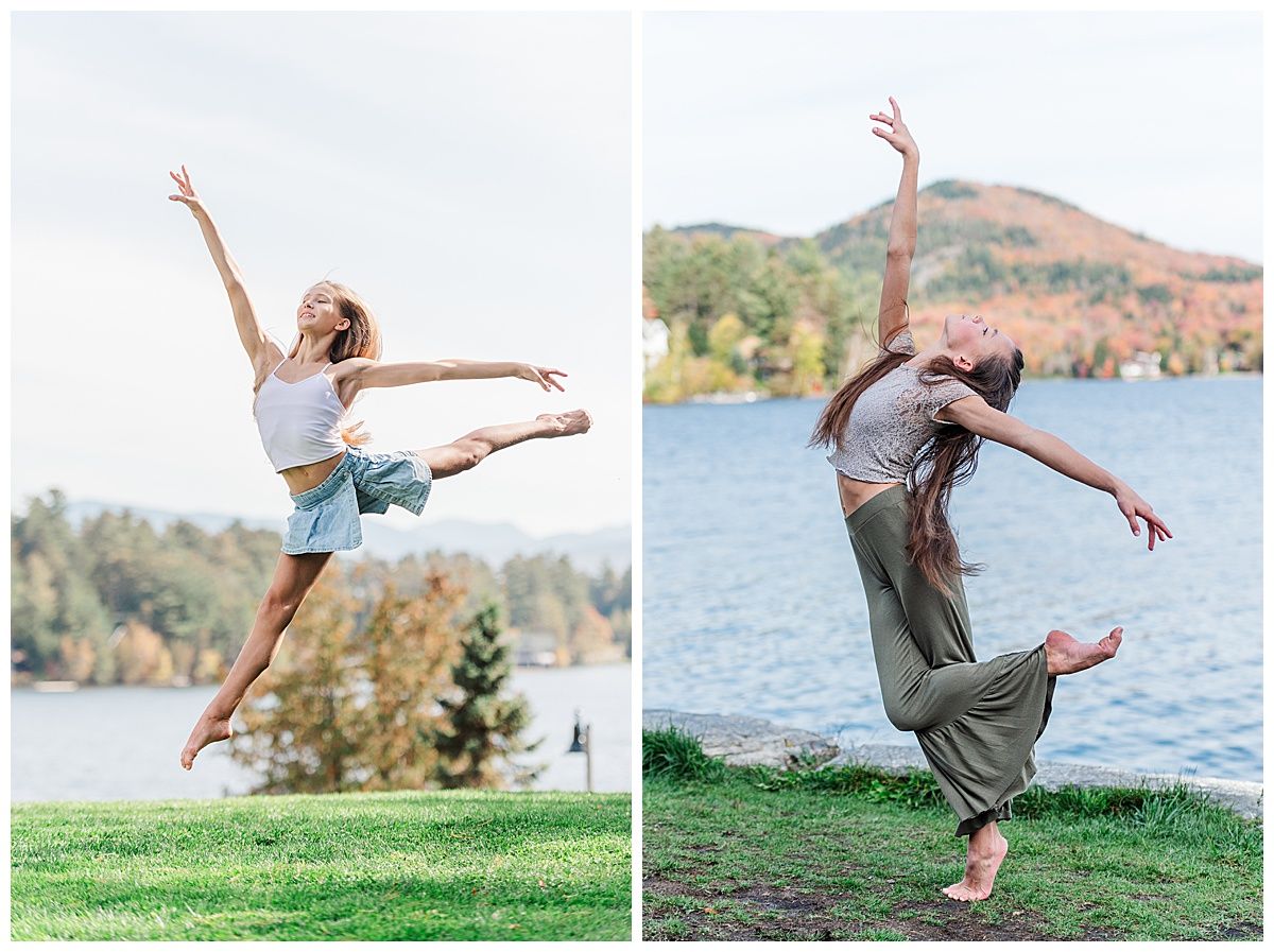 What colors to wear for a rhythmic gymnastics dance photoshoot