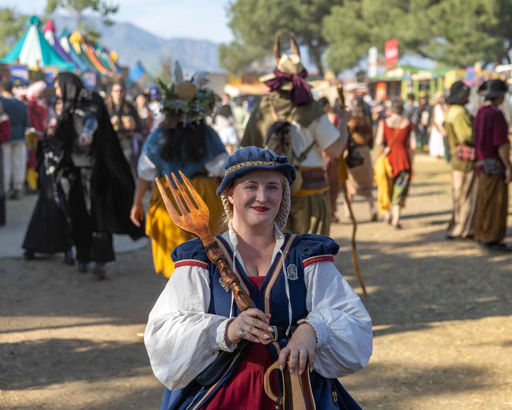 Renaissance fair fork in the road