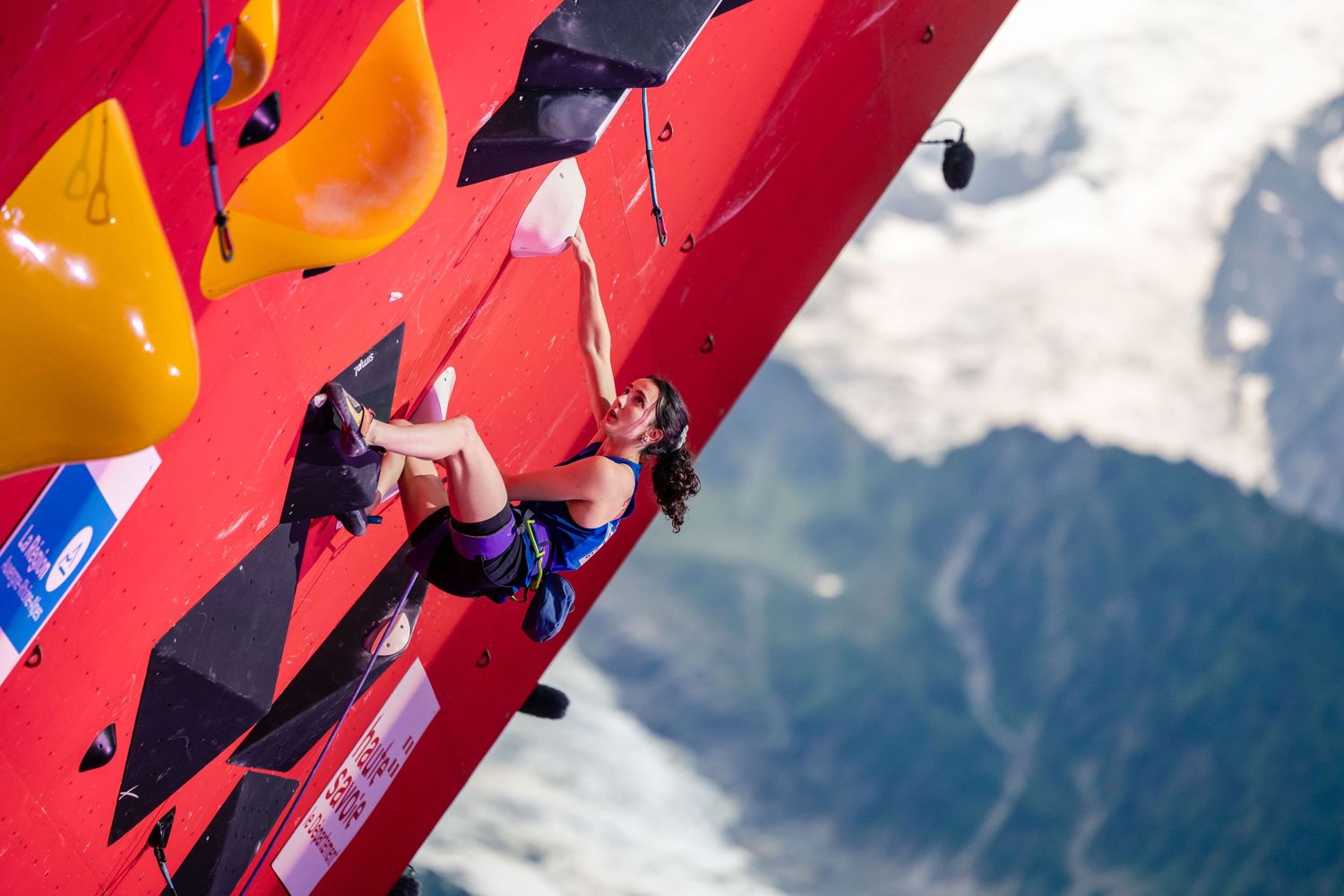 Sport climbing competition - photo by Jan Virt, Official World Climbing photographer