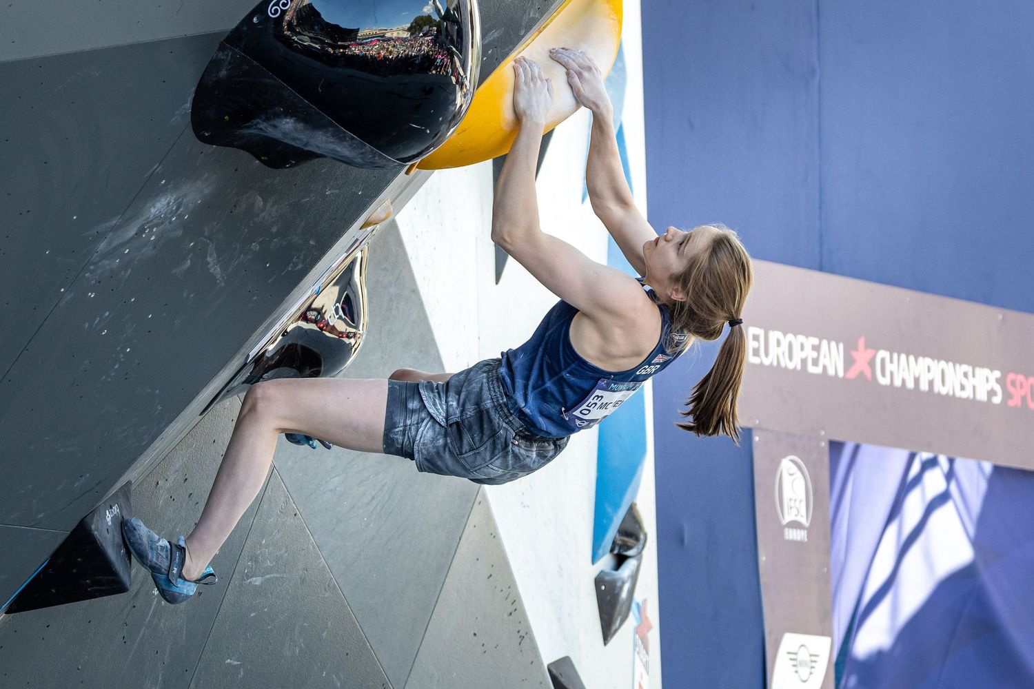 Sport climbing competition - photo by Jan Virt, Official World Climbing photographer