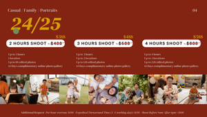 Rate card