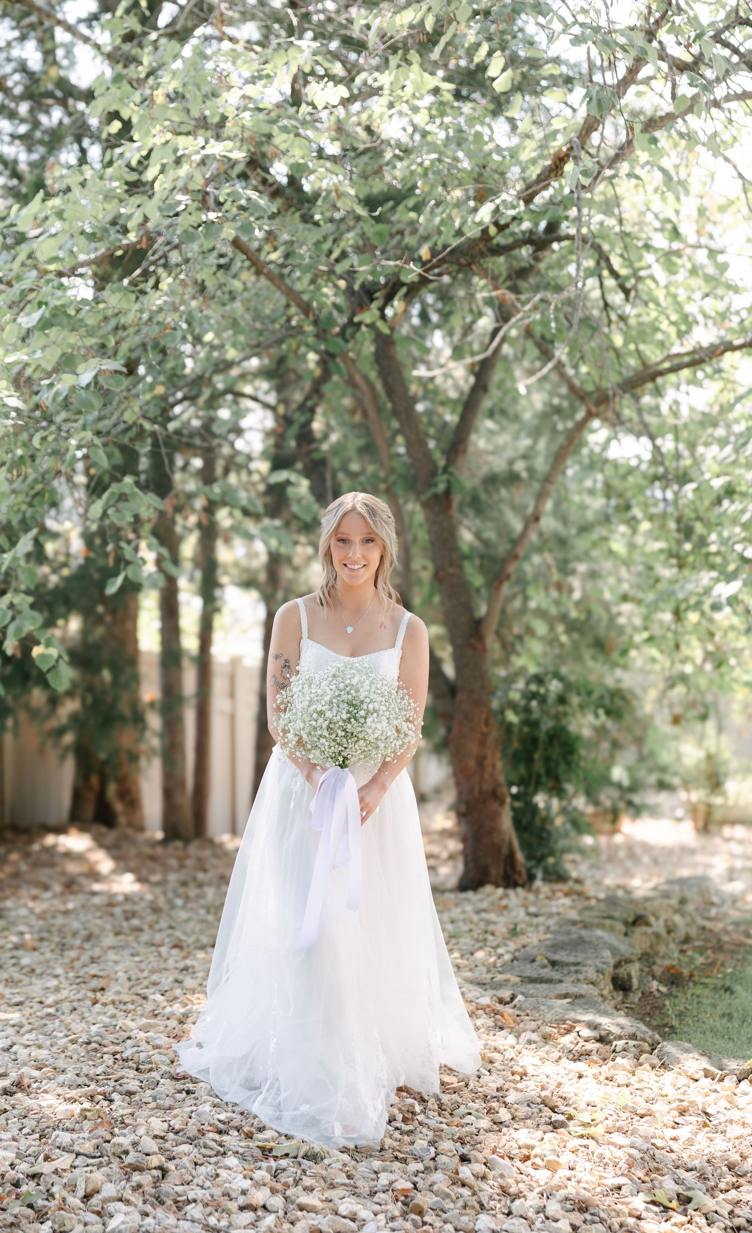 Bride on her wedding day by Stokes Photography