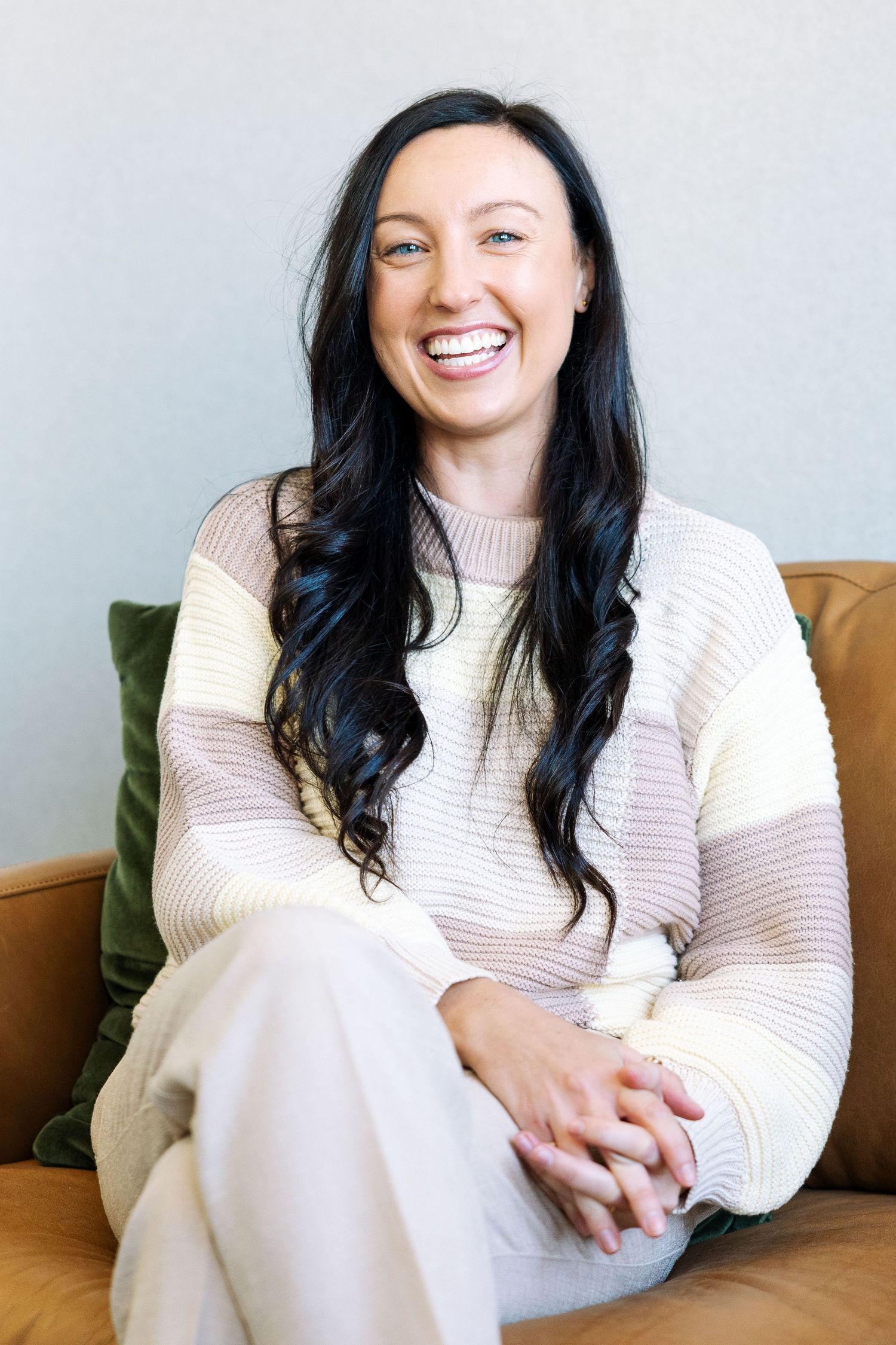 A professional but fun corporate headshot