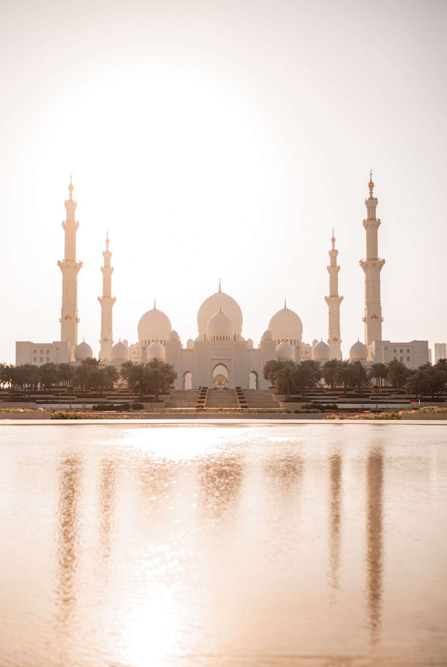 Sheikh Zayed Grand Mosque photoshoot