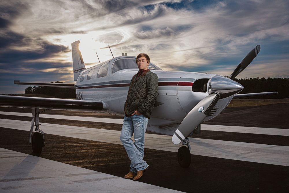 senior session male student