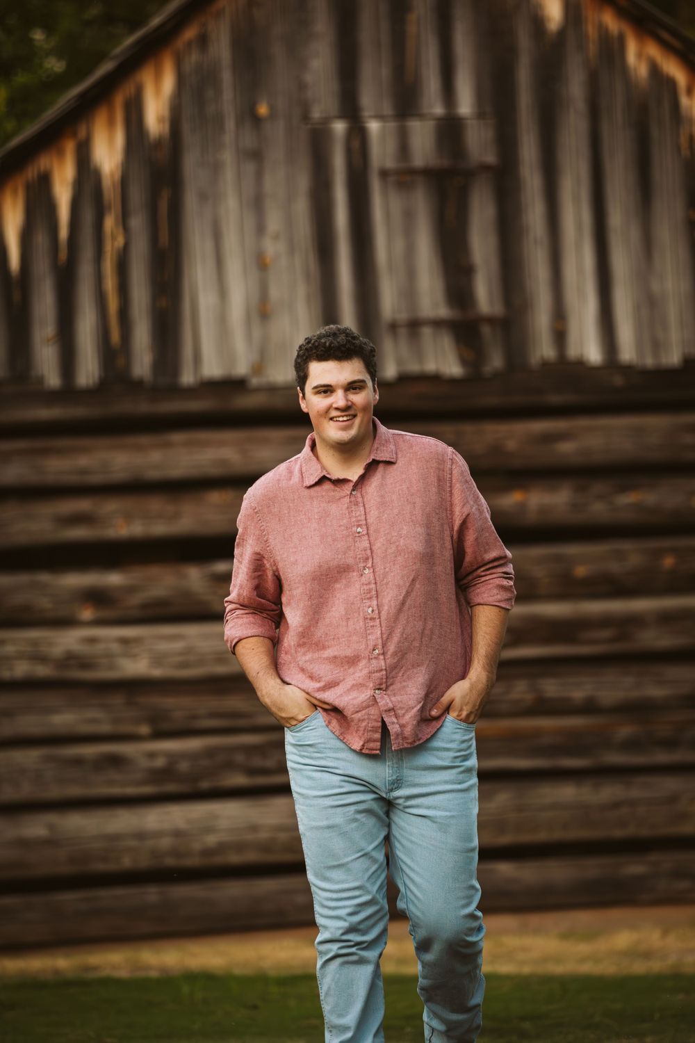 senior session male student