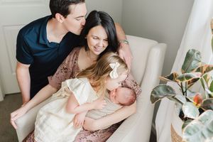 In home newborn session in Lakewood Colorado. Family and newborn photographer in Lakewood Colorado.
