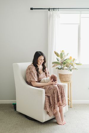 In home newborn session in Lakewood Colorado. Family and newborn photographer in Lakewood Colorado.
