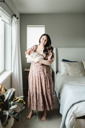 In home newborn session in Lakewood Colorado. Family and newborn photographer in Lakewood Colorado.