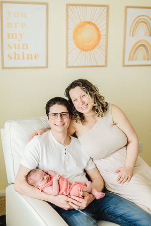In home newborn session in Aurora Colorado. Family and newborn photographer in Aurora Colorado.
