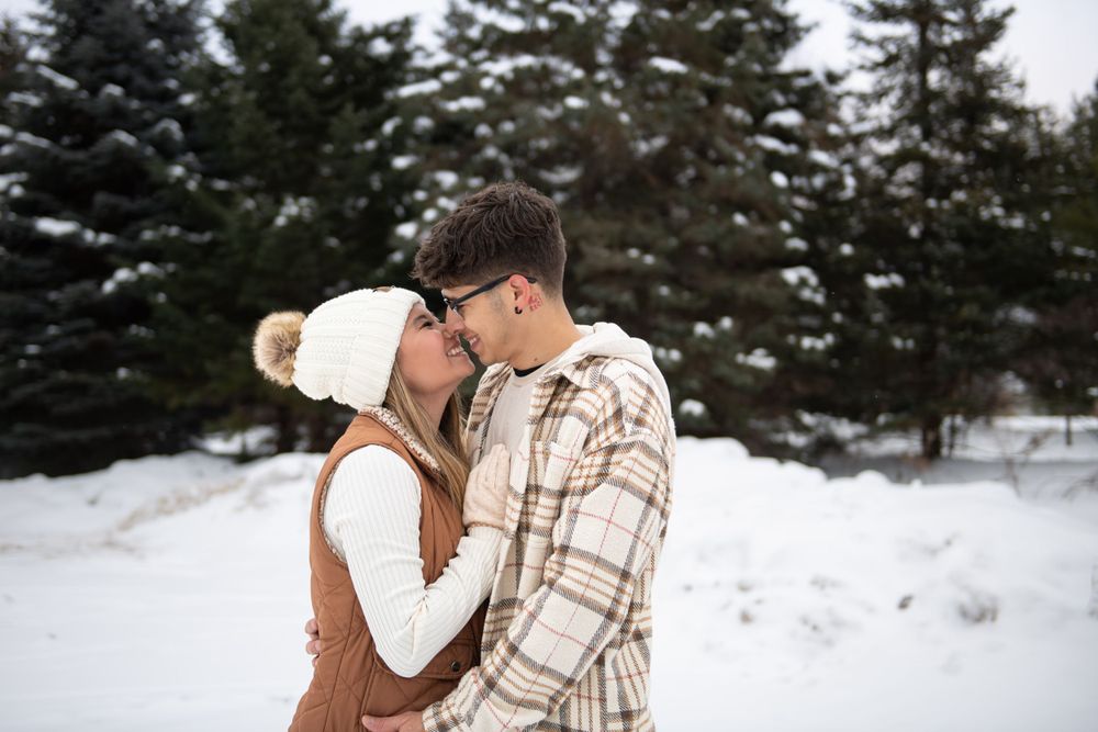 Northern Michigan Couple Winter Boyne Mountain