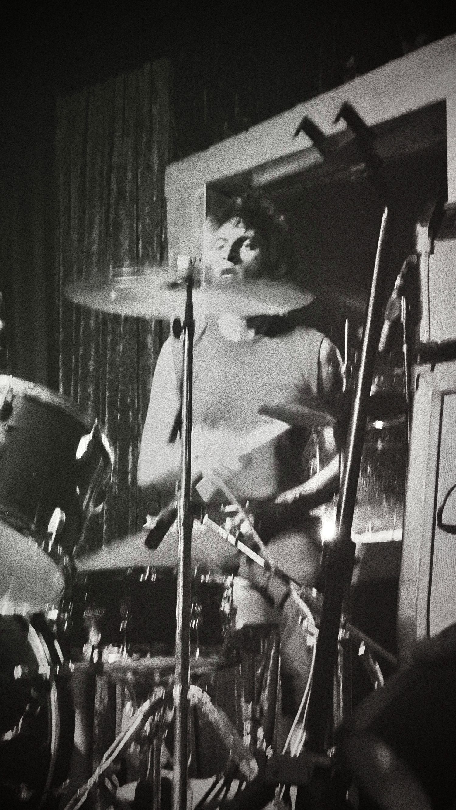 Jose, drummer for The Red Pears - Bottom of the Hill (2024)