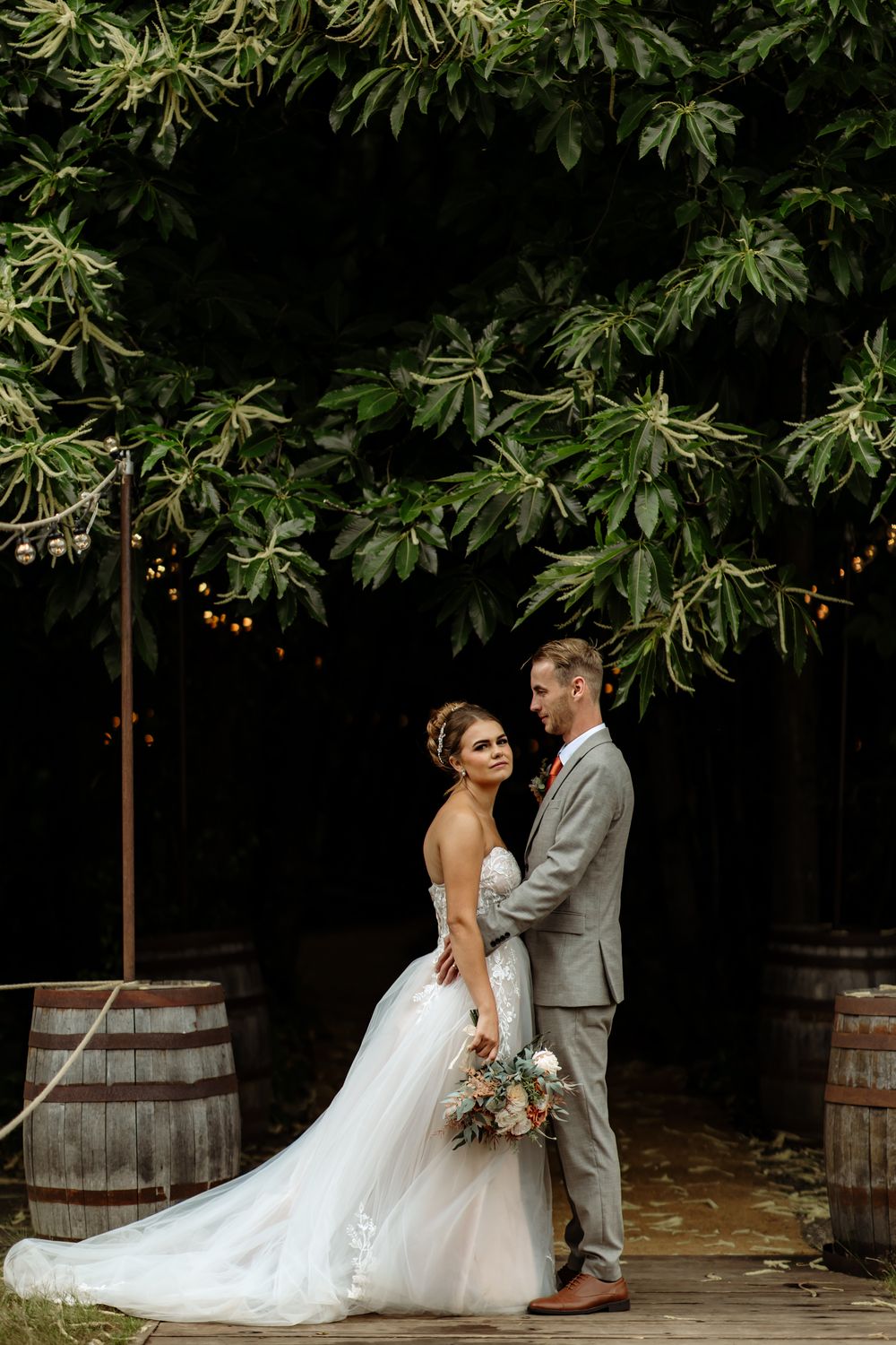couples portrit session at soho wedding venue in kent