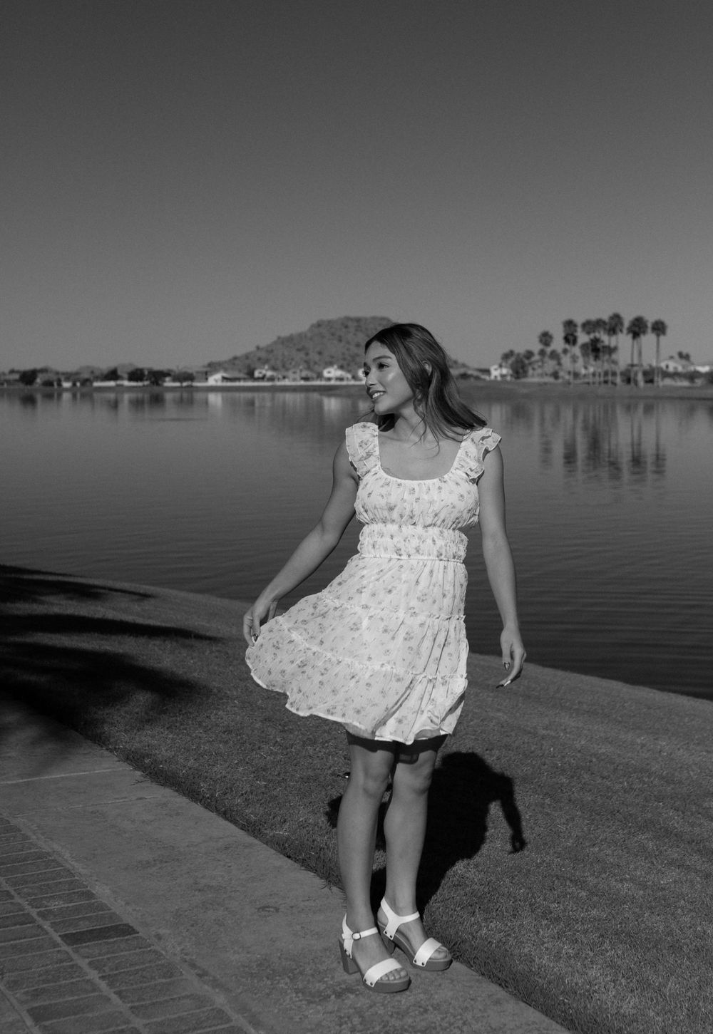 Senior photo shoot portrait, image, Goodyear, Arizona outdoor nature