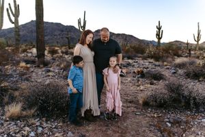 family photographer AZ, outdoor family portraits