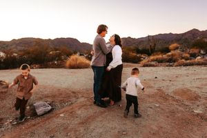 family photographer AZ, outdoor family portraits