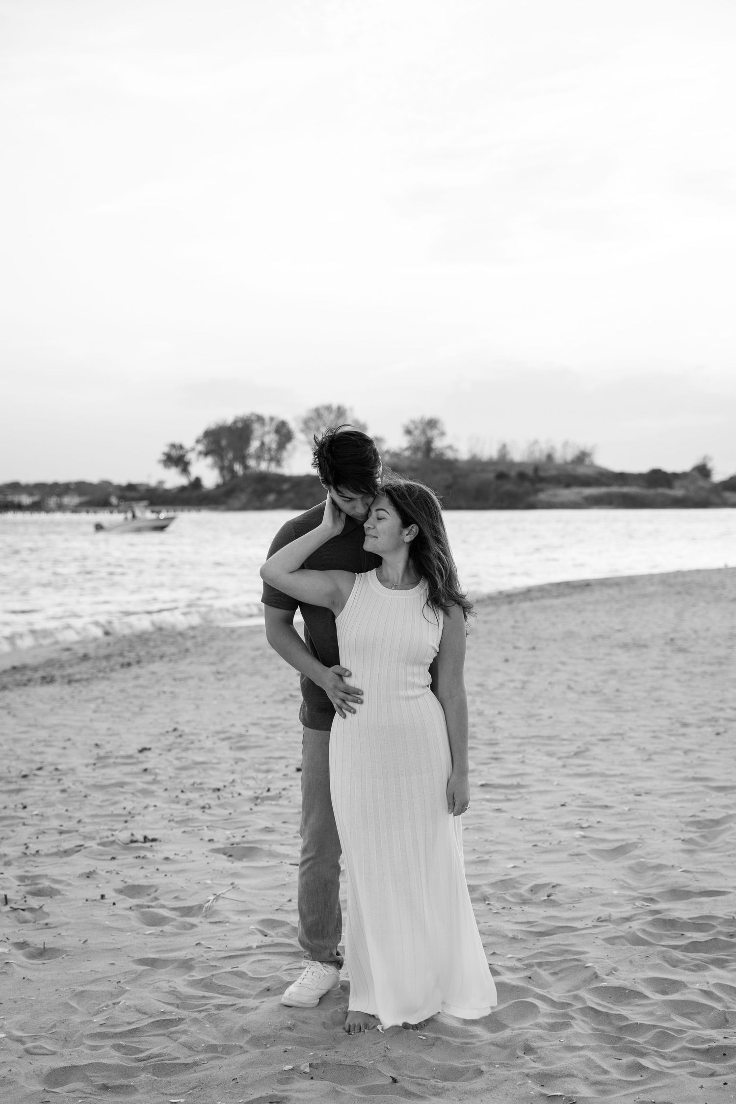 blue hour engagement session at Pawleys Island South Carolina