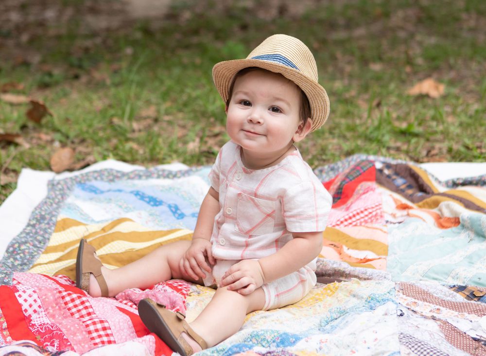 Pensacola Florida 9 month milestone photography, baby's first year photographer, pensacola baby photographer