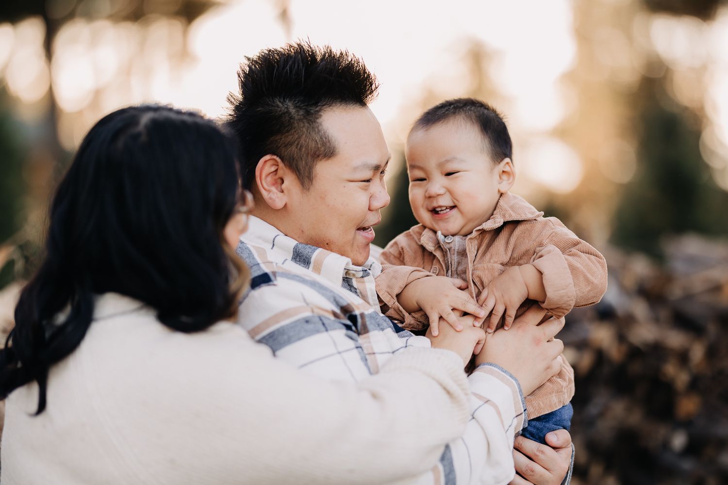 Hansen tree farm family session
