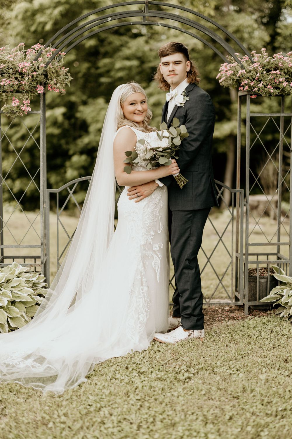 Bright and airy wedding