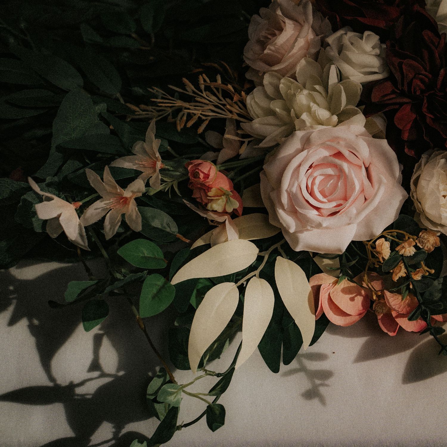 Wedding Flowers Close up. Detail Shot. Wedding in Jacksonville, Florida