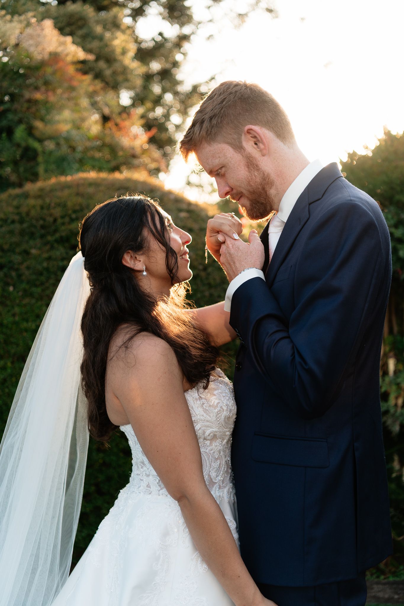 bride and groom