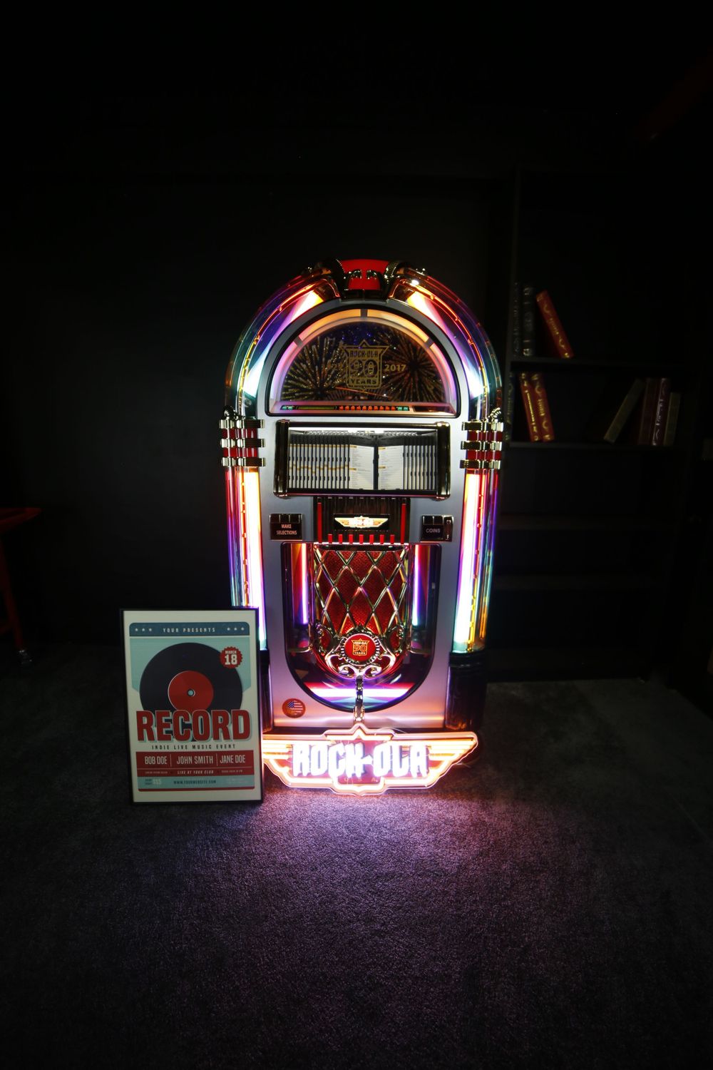 lifestyle product photoshoot of jukebox, captured by photographer in singapore
